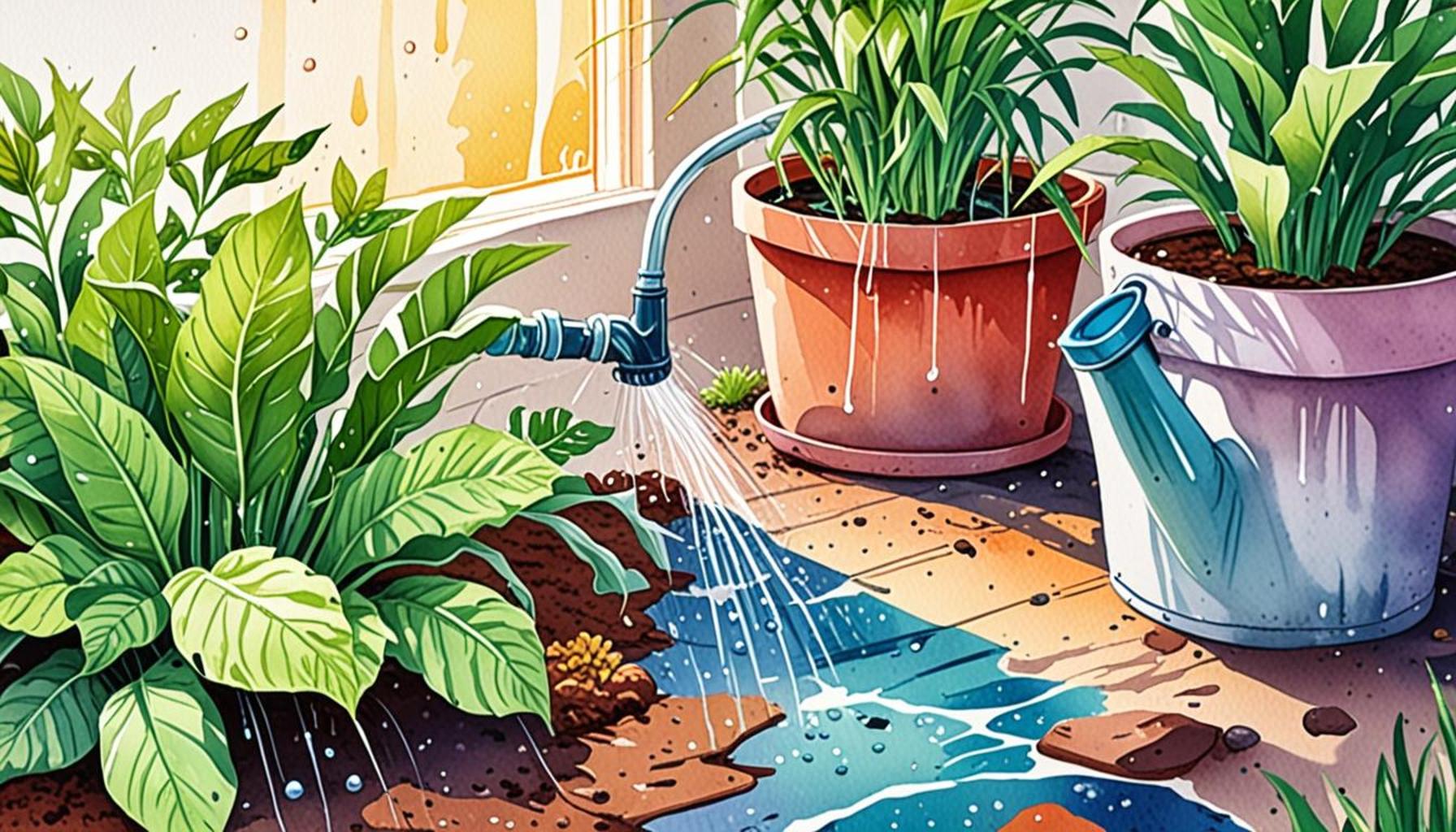 Tips for Efficient Plant Irrigation: Avoiding Overwatering and Underwatering