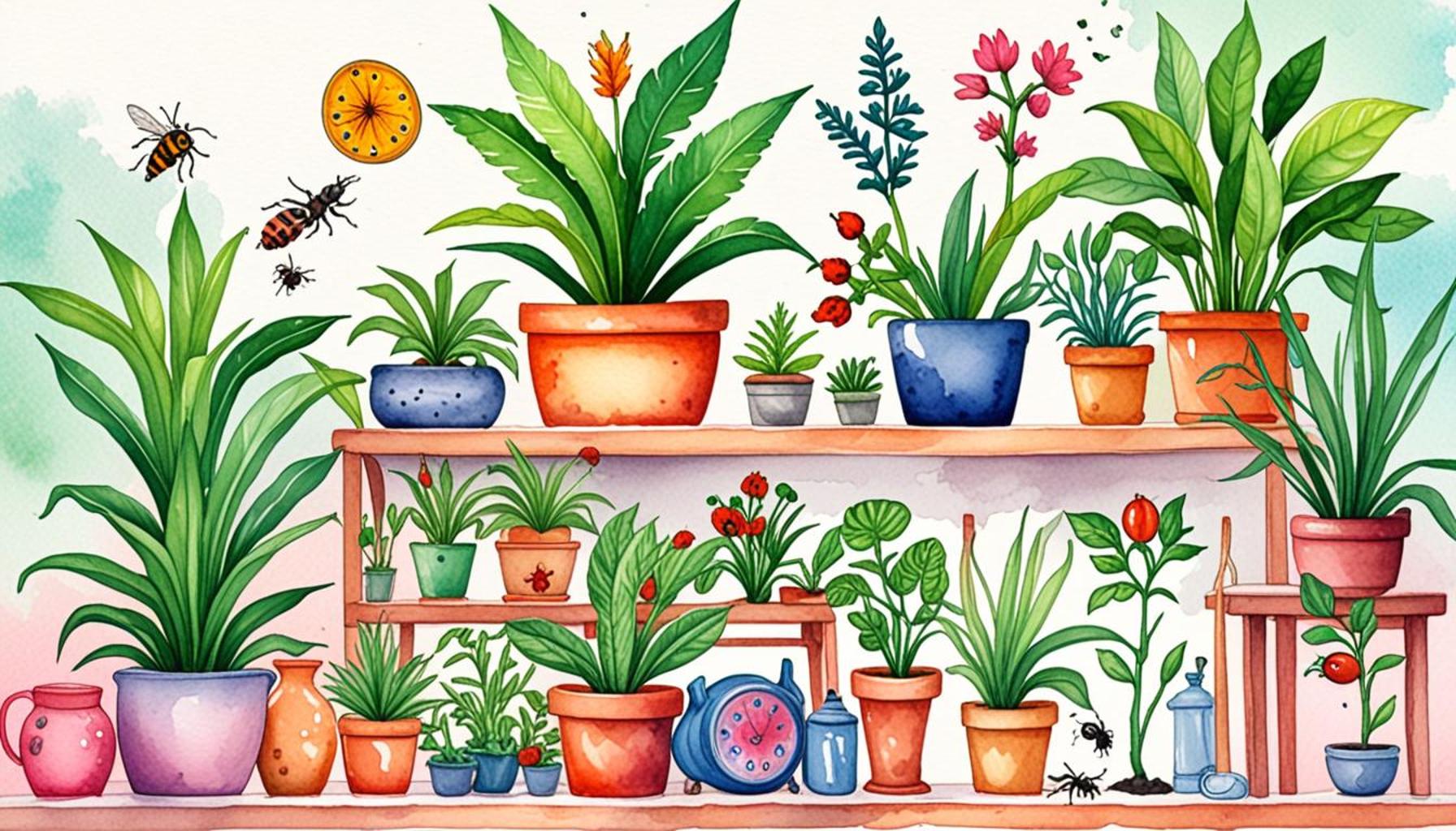 How to identify pests and diseases in houseplants and treat them properly