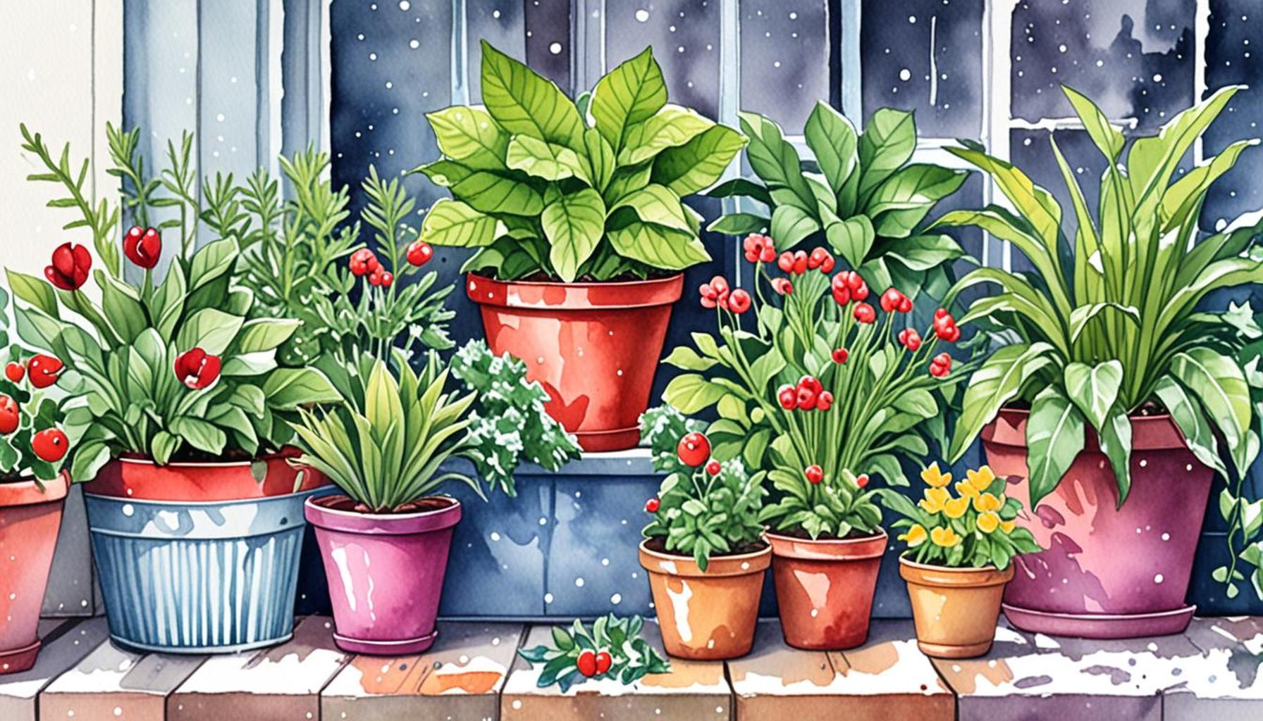 Container Gardening in Winter: Strategies for Cultivating in Cold Climates
