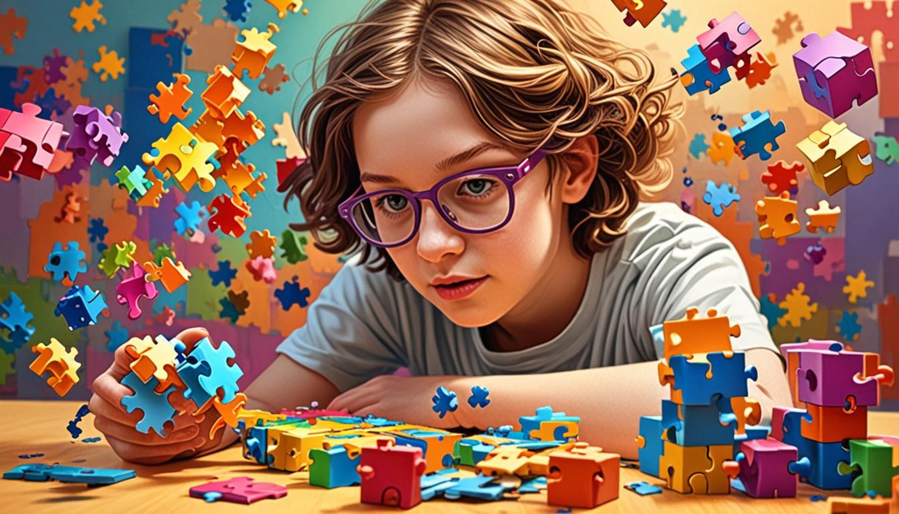 Exploring the use of three-dimensional puzzles to develop spatial perception in adolescents
