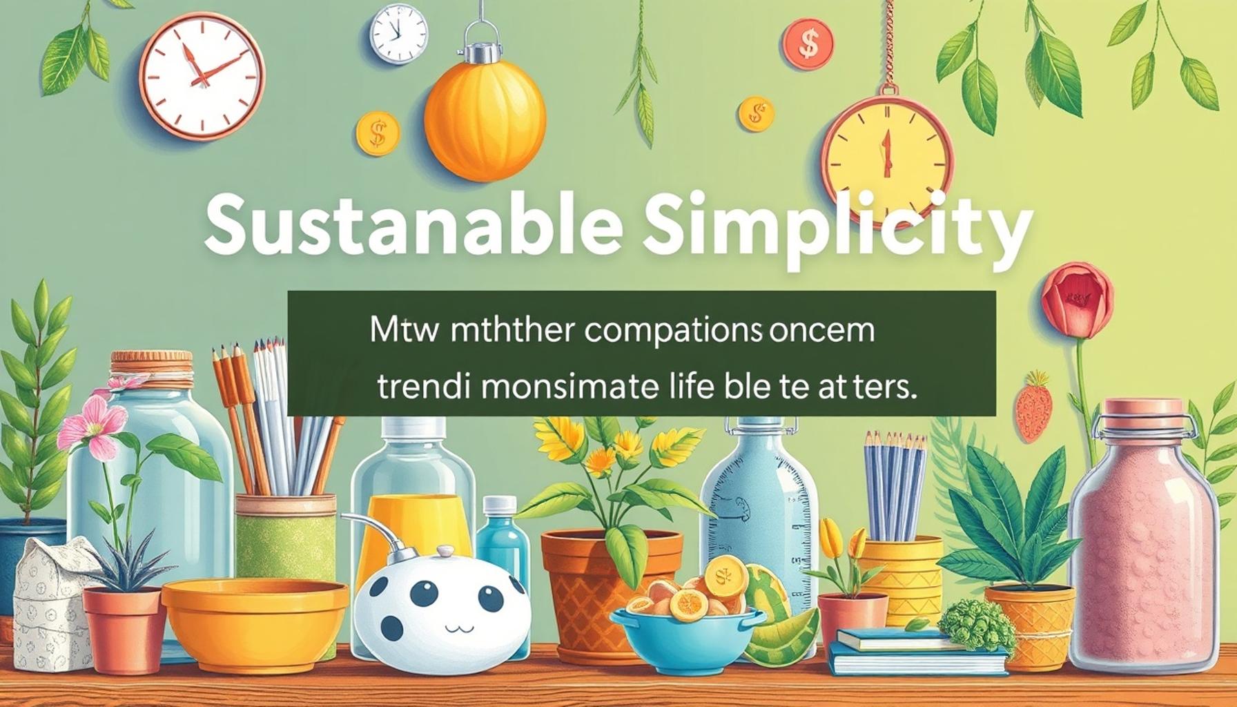 Sustainable Simplicity: How Minimalism Can Lead to a Greener Life