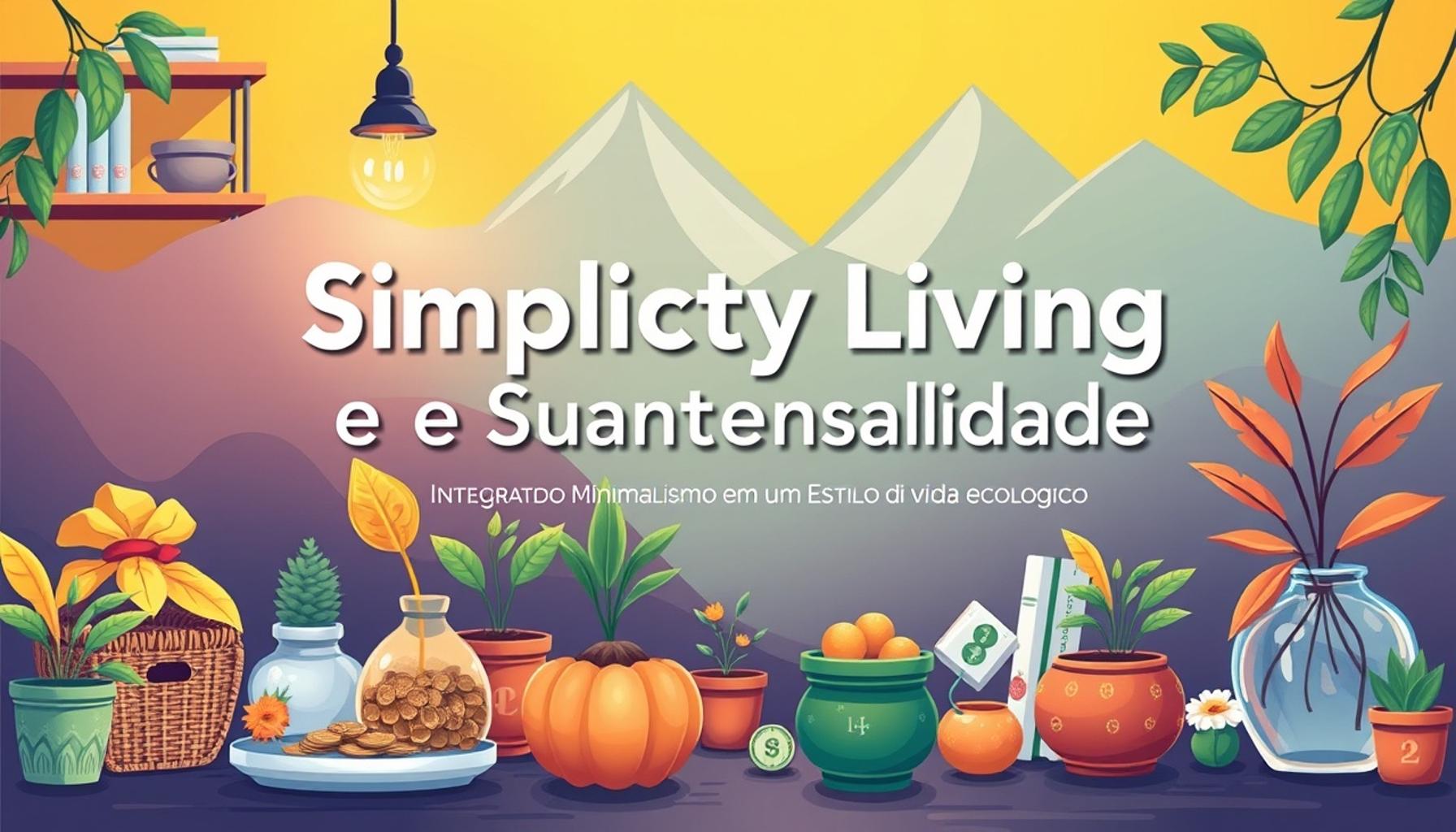 Simplicity Living and Sustainability: Integrating Minimalism into an Ecological Lifestyle