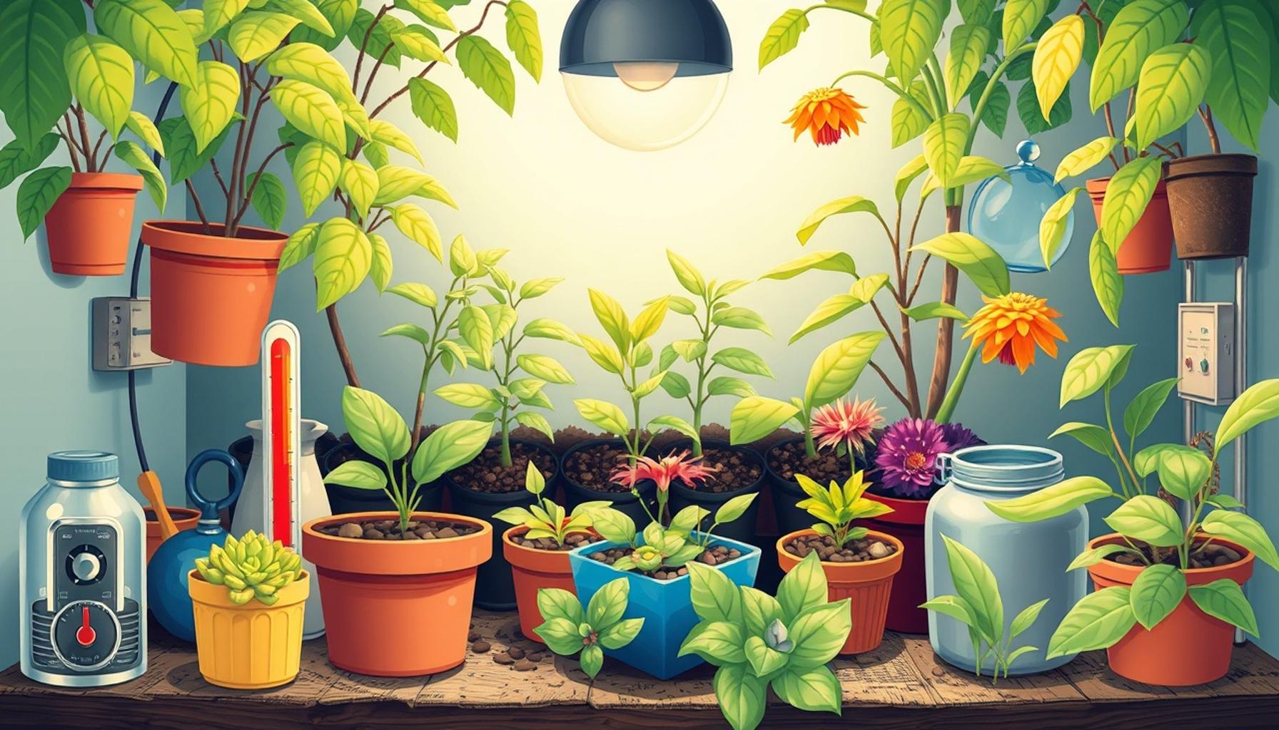 Temperature and Humidity Control: Creating an Ideal Microclimate for Home Growth