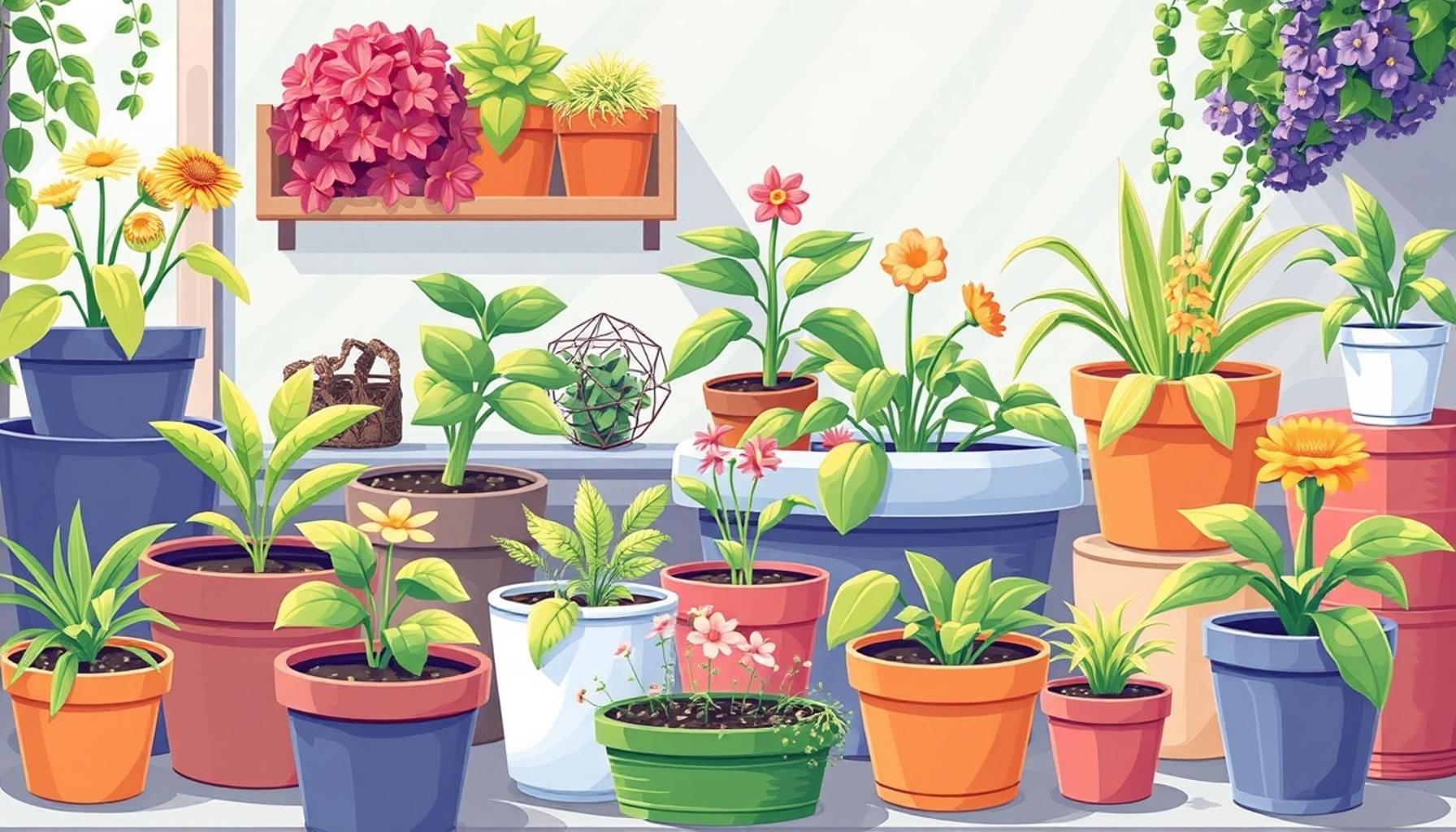 Choosing the Right Containers for Indoor Gardening Success