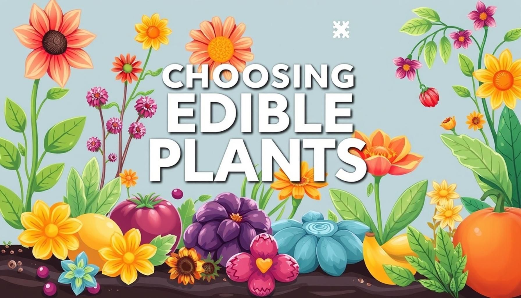 Choosing Edible Plants: A Beginner’s Guide to Growing Your Own Food at Home